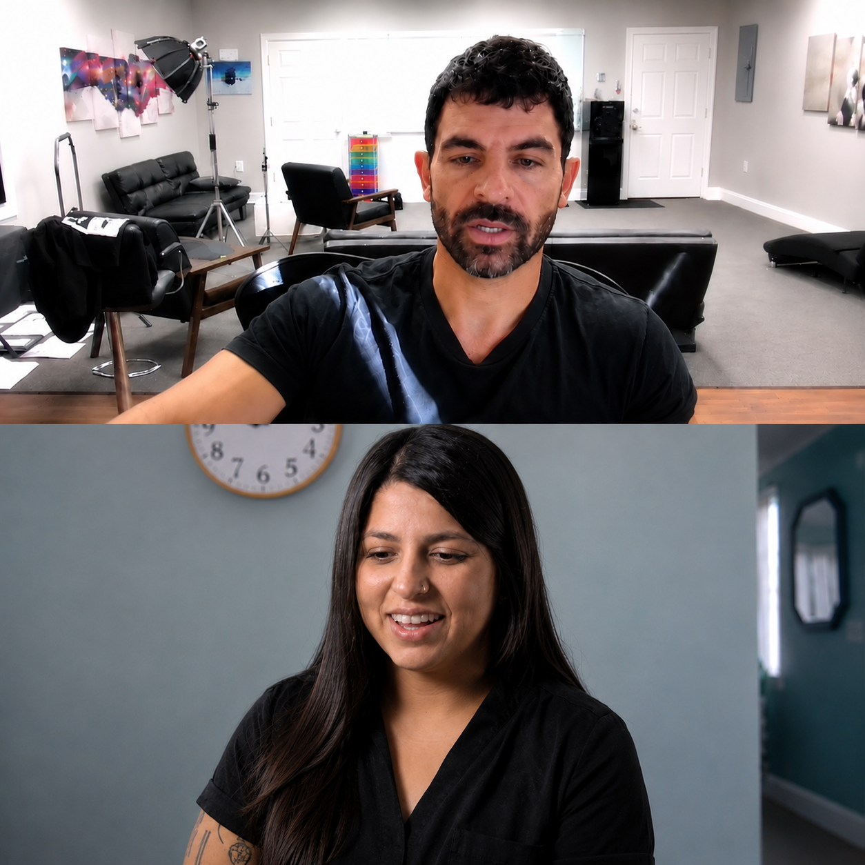 Weekly 1:1 implementation call between an Implement Coach and a client on a call